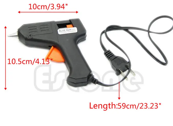 

6Pcs 7mm Hot Melt Glue Sticks For Album Repair Electric Glue Gun Craft+gun