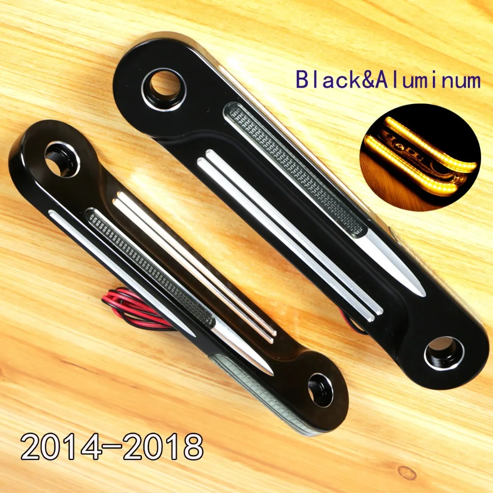 Передние алюминиевые кромкообрезные светодиодные кронштейны вилки поворота для