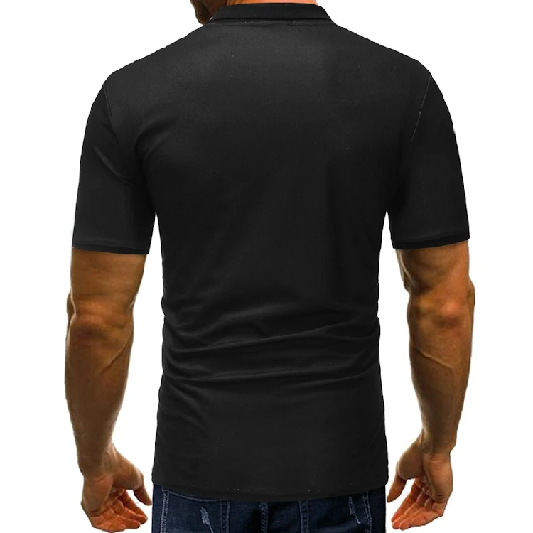 Футболка-поло Для мужчин 2018 брендовая одежда с принтом в стиле пэчворк Рубашки