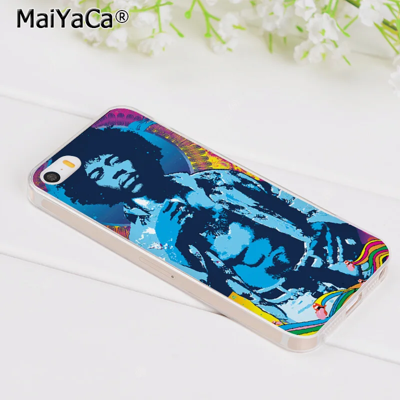 Новые супер милые чехлы для телефонов MaiYaCa Future Hendrix iPhone 6S 6plus 7 7plus 8 8Plus X 5 5S |