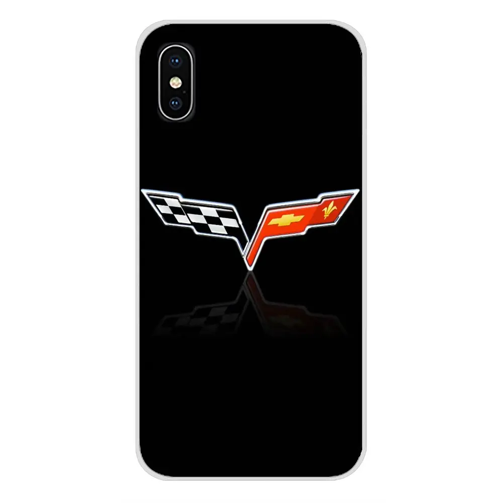 Аксессуары Чехлы для Apple iPhone X XR XS MAX 4 4S 5 5S 5C SE 6 6S 7 8 Plus ipod touch Chevrolet Corvette Racing