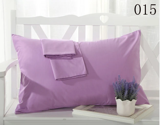 100% чистый хлопок наволочка с со скрытой застежкой-молнией на подушку 48x74cm