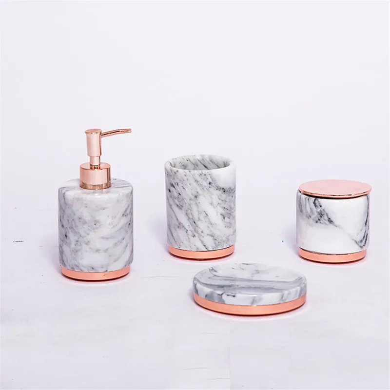 Североевропейские наборы для ванной 5 шт. держатель зубной щетки дозатор мыла