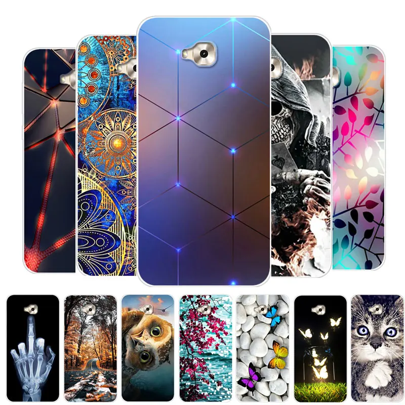 

For Asus Zenfone 4 Selfie ZD553kl ZB553kl Case Silicone TPU Soft Back Cover Phone Case For Asus Zenfone Live Plus X00LDA X00LDB