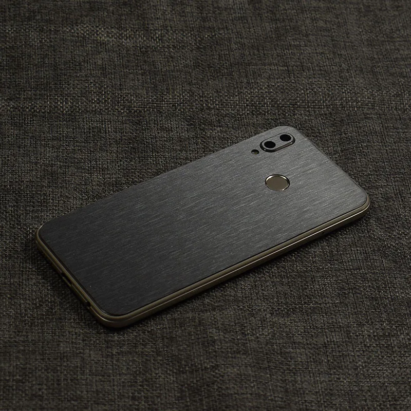 Чехол под шлифованный Металл узор декоративный для huawei Nova 3i 3 3E мобильного