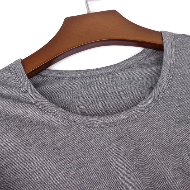 Мужская футболка хлопковый свитер 2017 удобное теплое нижнее белье мужские