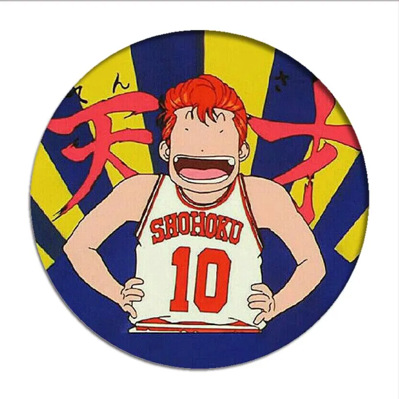Брошь Slamdunk Shohoku Значки для косплея рукава Kaede брошь булавки Hanamichi Sakuragi коллекция