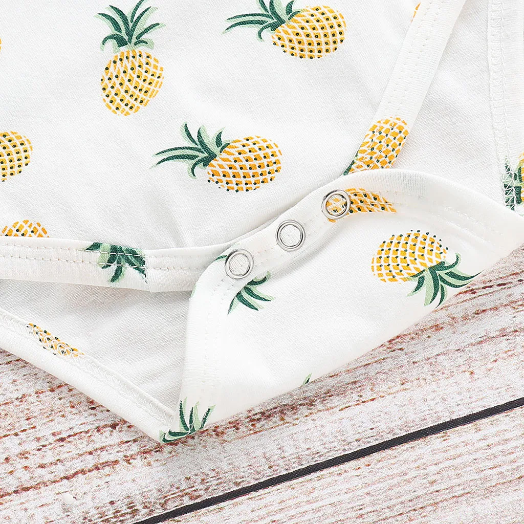 Новинка Стильная летняя одежда для малышей Одежда маленьких девочек Комбинезон