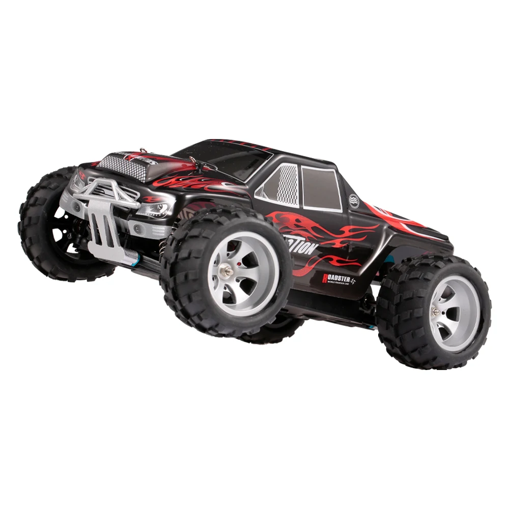 2019 Wltoys A979 RC Car 2.4G 45km/h Высокоскоростная радиоуправляемая машина масштаба 1/18 Rally с амортизацией, резиновыми колесами Buggy и 2 аккумуляторами.