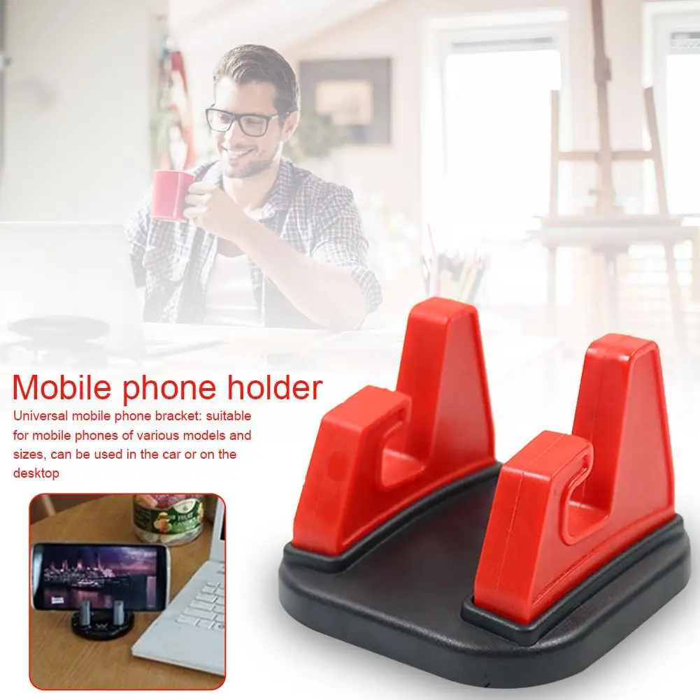 Силиконовый ABS автомобильный Настольный держатель для телефона универсальный