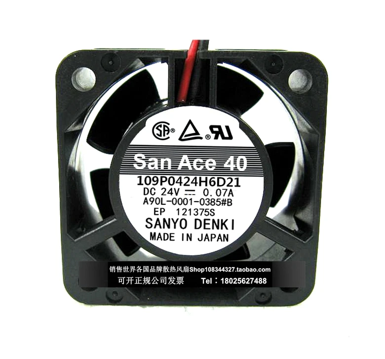 

A90L-0001-0385 # B 109P0424H6D21 24V 0.07A fan Fanuc FANUC 4020