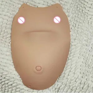 Наборы кукол Реборн, неокрашенный живот, мягкий виниловый накладка-живот Реборн, части живота, без пола