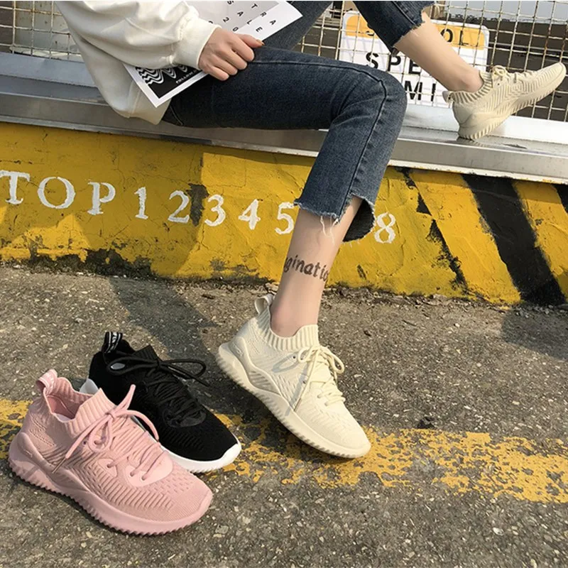 Zapatillas Deporte Mujer; Лидер продаж; Новинка года; летняя дышащая Спортивная повседневная обувь в Корейском стиле