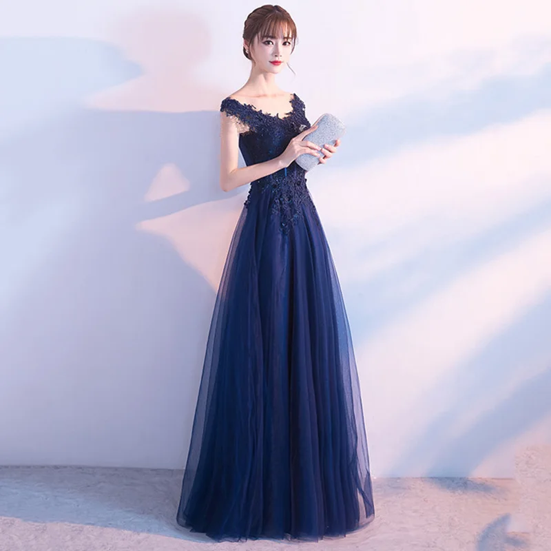 Платье Vestido Longo модное платье с v-образным вырезом и открытыми плечами украшенное