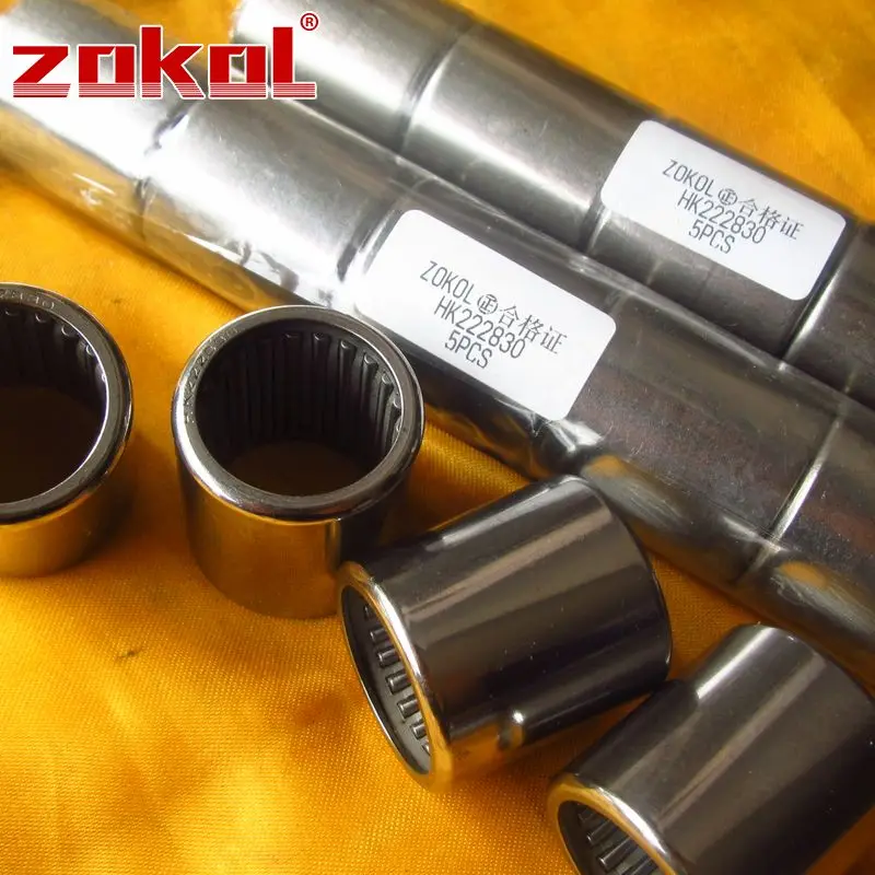 Zokol подшипник HK222830 игольчатый 22*28*30 мм|bearing bearing|bearing roller bearingbearing needle |