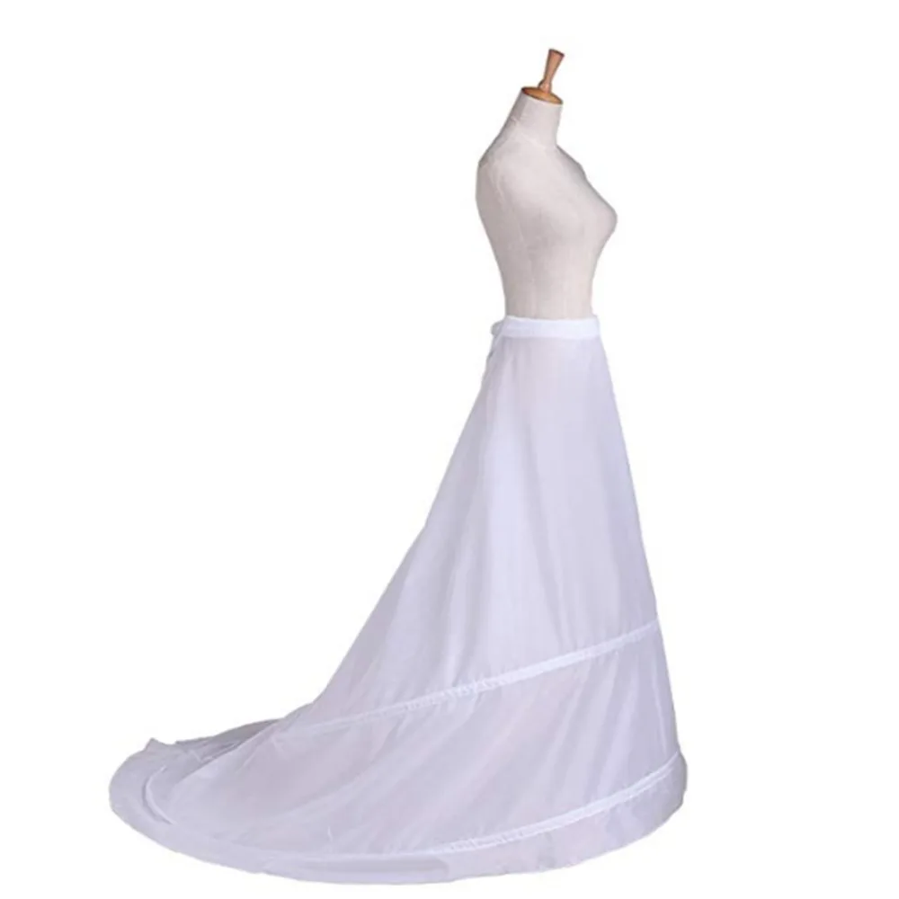 Белая юбка-годе для свадебных платьев 2019 кринолиновая юбка Женская Нижняя |