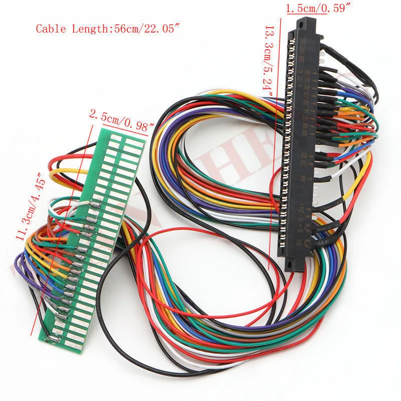 Удлинитель ремня Jamma 60 см 56Pin 28P для аркадных игровых шкафов|Игры с монетами| |