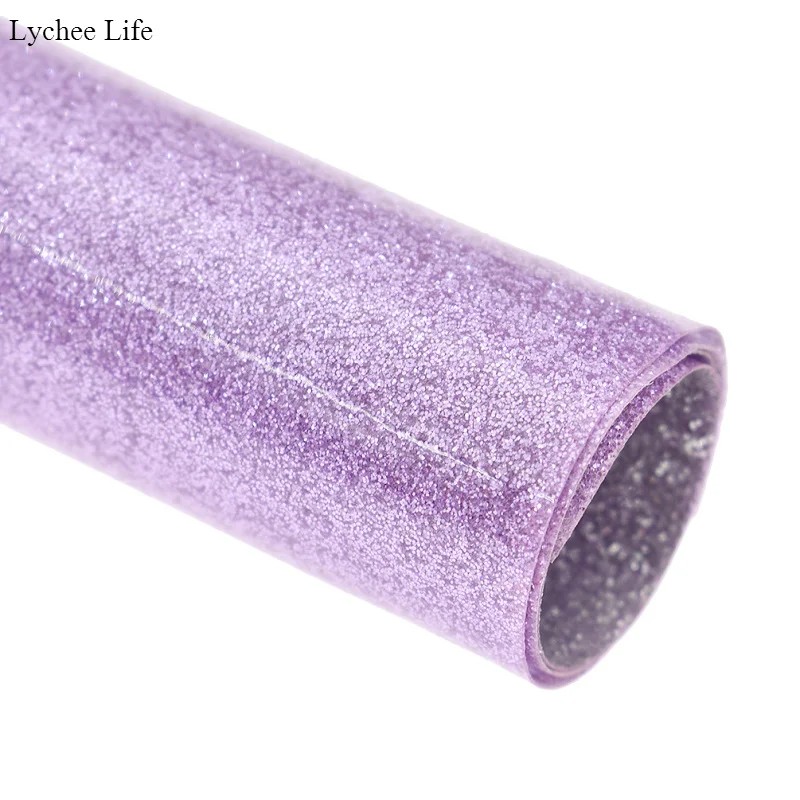 Lychee Life Высококачественная блестящая двухсторонняя A4 ПВХ ткань прочная стежка