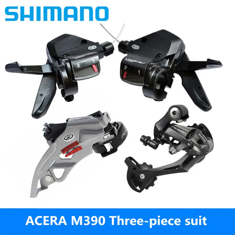SHIMANO ACERA SL M390/RD M390/FD M390 из трех предметов 9 S/27 скорость горный велосипед Сплит