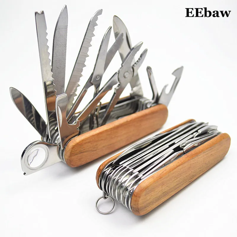 Швейцарский нож из нержавеющей стали армейский складной портативный Мультитул