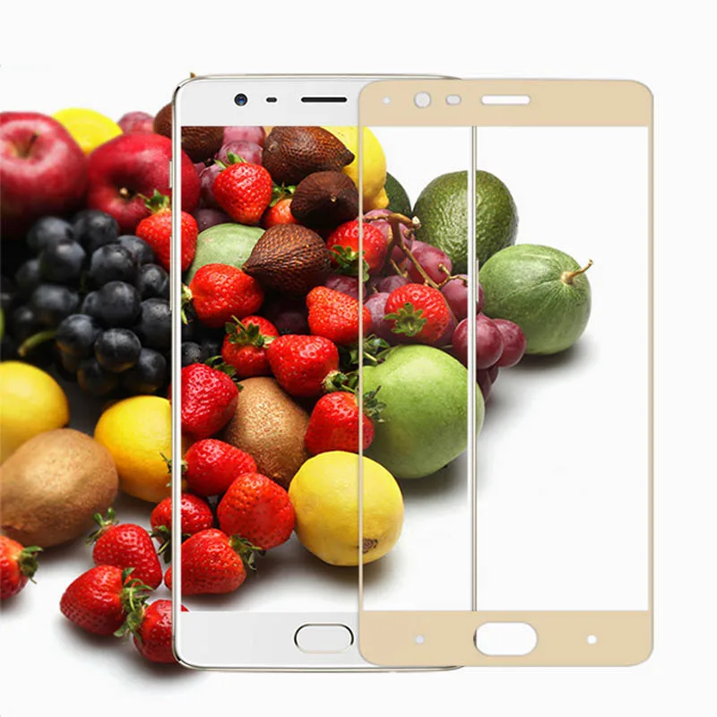 Для oneplus 3 three 3T A3000 A3010 полное покрытие закаленное стекло Оригинальный чехол для