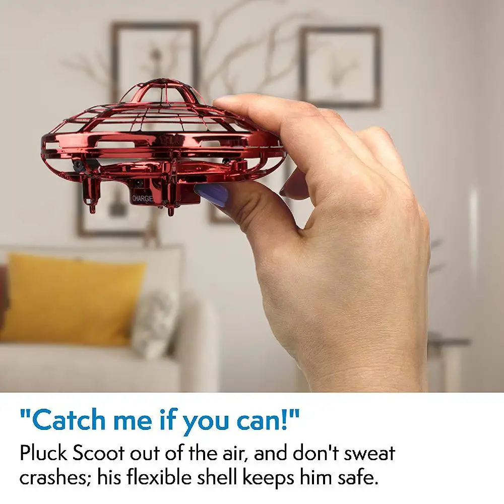 LeadingStar мини Квадрокоптер Дрон Hands Free Hover с 3 Микро беспилотными датчиками для
