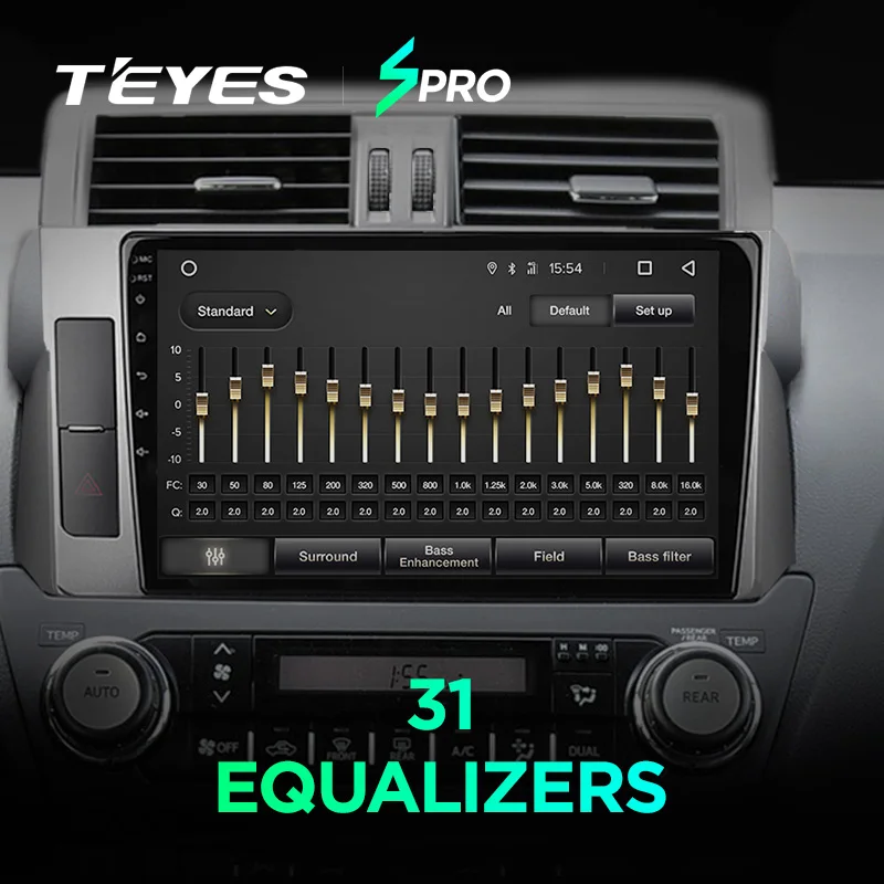 TEYES SPRO Штатное Головное устройство For Toyota Land Cruiser Prado 2013- GPS Android 8.1 магнитола автомагнитолы Андроид для Тойота Ленд Крузер Прадо 4 J150 аксессуары штатная магнитола автомобильная мультимедиа
