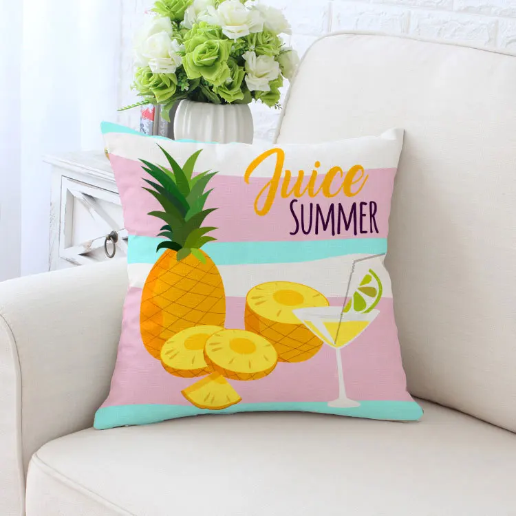 15 Styles Custom Wholesale Pillow Cases Home Nordic Simple Pineapple Printing Logo Brand Advertising Gifts Cover | Дом и сад