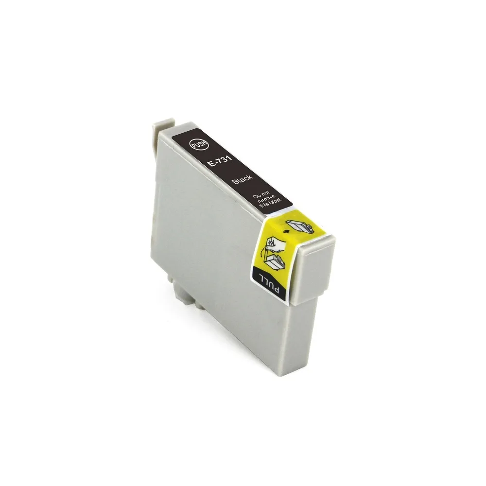 Совместимый картридж T0731N BK с черными чернилами для EPSON T13 TX102 TX103 TX121 C79 C90 C92 C110 CX3900