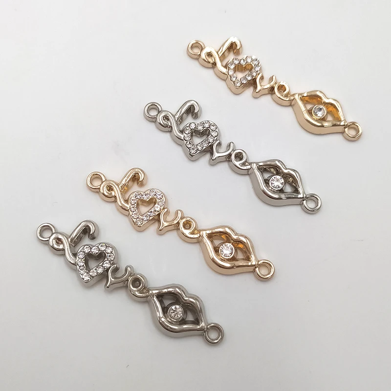 Золотой серебряный цвет Кристалл горный хрусталь проложенные ювелирные стразы