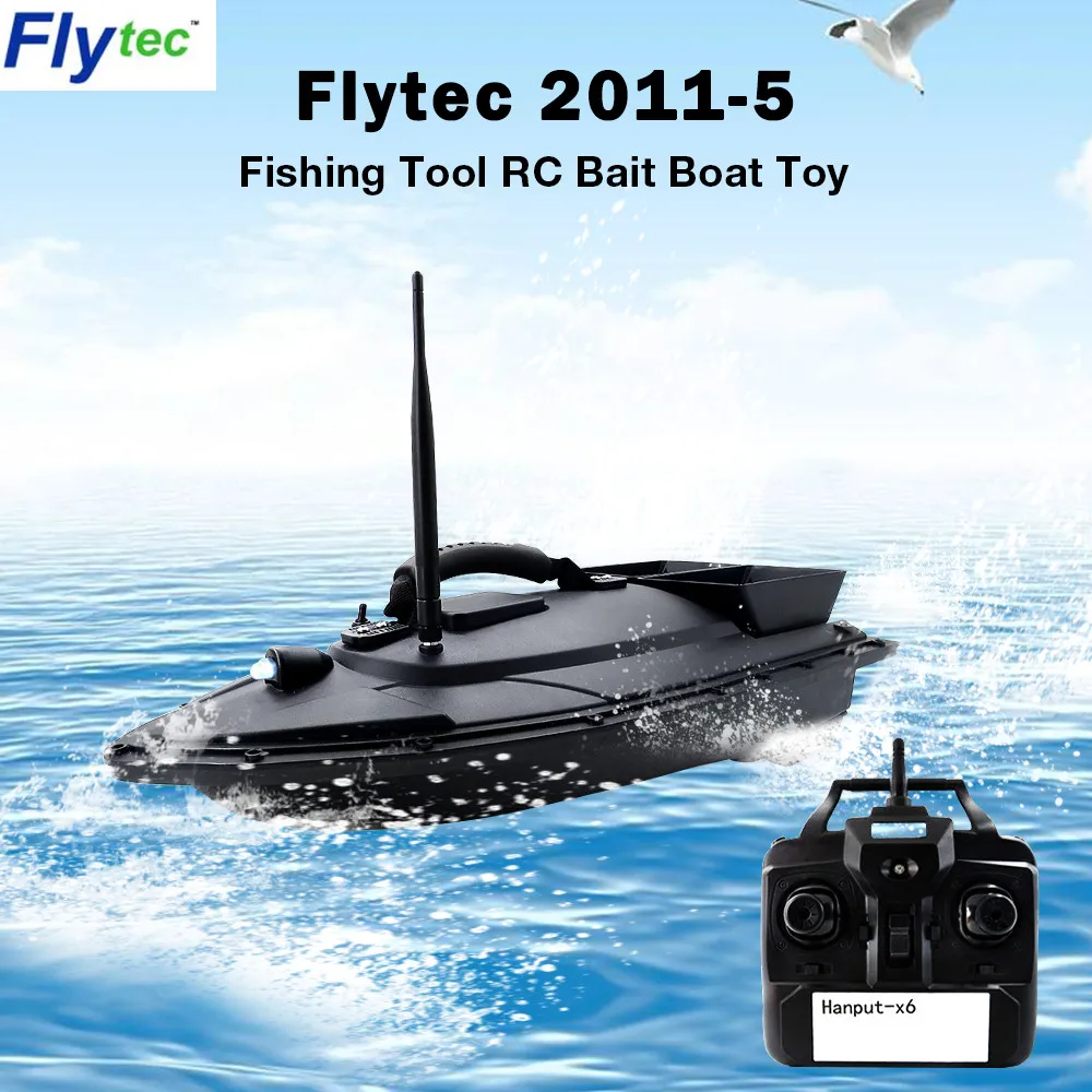 Flytec 2011 5 инструмент для рыбалки умная радиоуправляемая Лодка Корабль игрушки