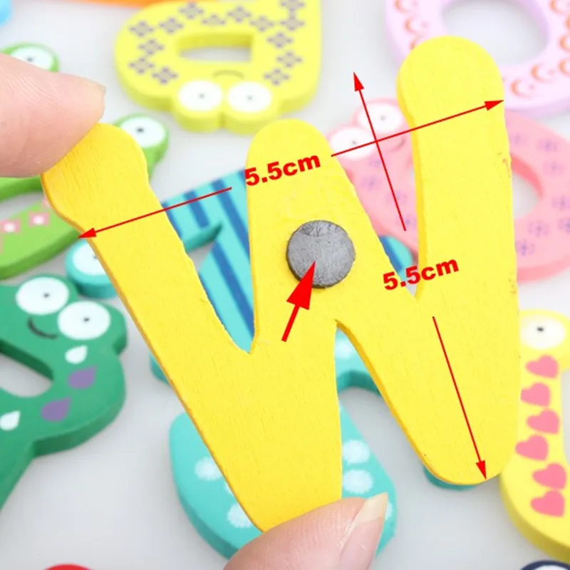 Магнитные деревянные наклейки 26 шт./компл. | Дом и сад