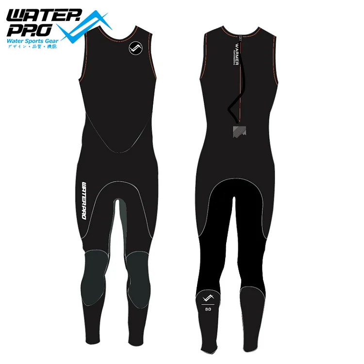 Гидрокостюм Water Pro Long Jack John 3 мм унисекс неопреновый гидрокостюм YKK на молнии для