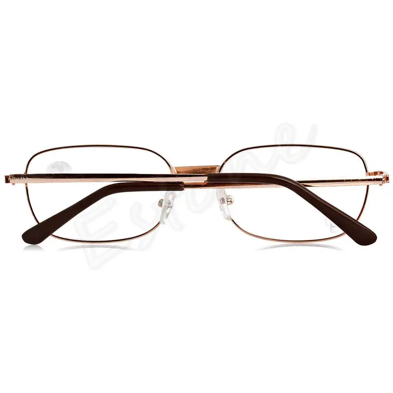 Модные металлические очки для чтения с защитой от усталости мужские и женские + 1