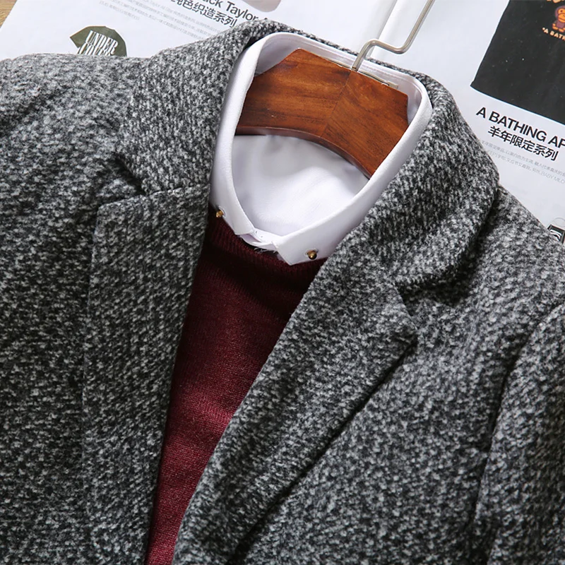 В основном мужской длинный тонкий для мужчин ветровка Тренч на лето и весну