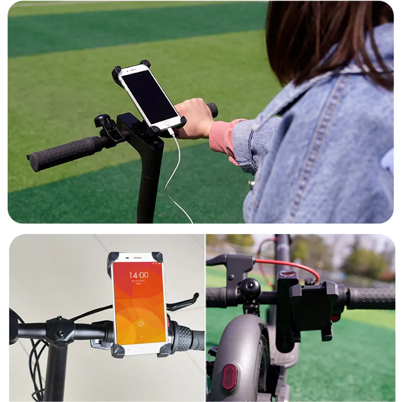 Электрический скутер держатель телефона для Xiaomi M365 Pro Удобный Универсальный велосипед Байк мобильный телефон скутер аксессуары для плат