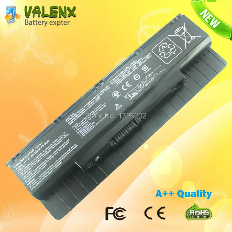 Аккумулятор для ноутбука A31 N56 A32 Asus N56D N56DY N56J N56JK N56VM N56VV N56VZ N56JN N56JR N56V N56VB N56VJ|laptop