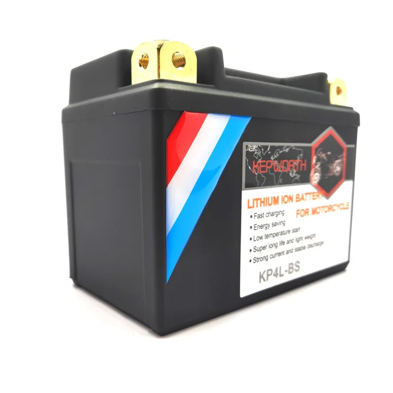 12V 4000mAh мотоцикла LiFePO4 Батарея KP4L-BS пусковое устройство литий-ионный Батарея CCA 160A 4Ah с BMS Напряжение защиты