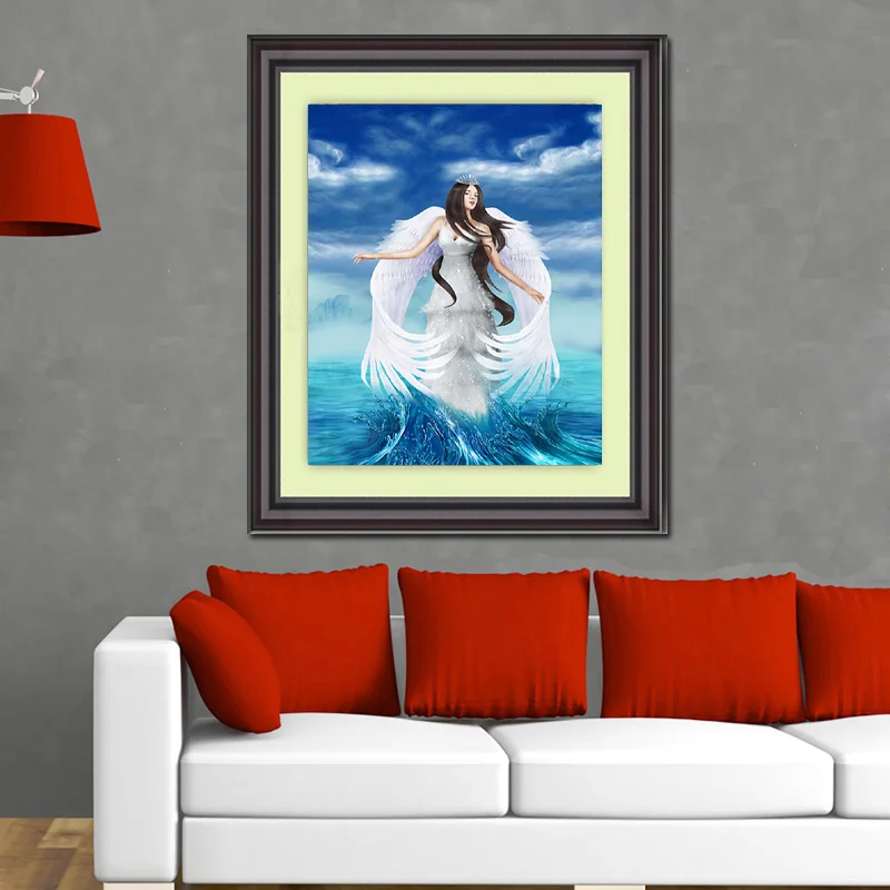 Бесплатная доставка Новый DIY 3D Алмазная картина домашний декор квадратная полная