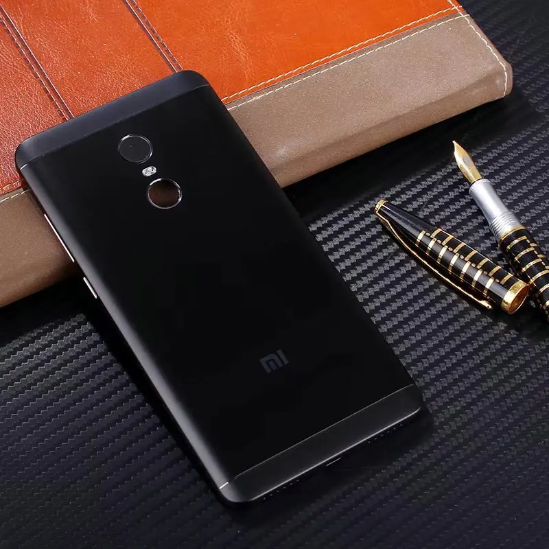 Корпус телефона для Xiaomi Redmi Note 4X32G чехол запасные части Металлическая Задняя крышка батареи для Redmi Note 4X pro 64G