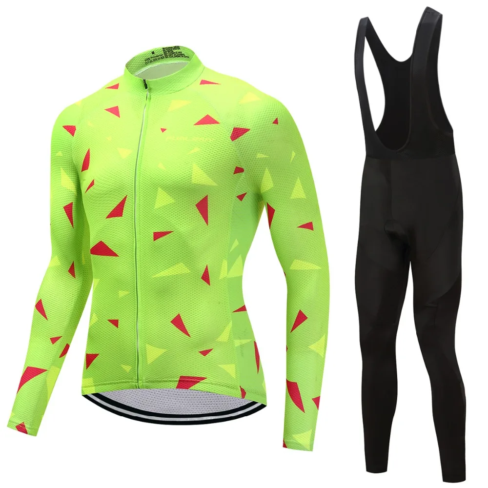 Cycling Clothes Man Winter Thermal Fleece Bicycle Jersey Full Set MTB Maillot Team Triathlon Suit Bike Clothing Kit Outfit