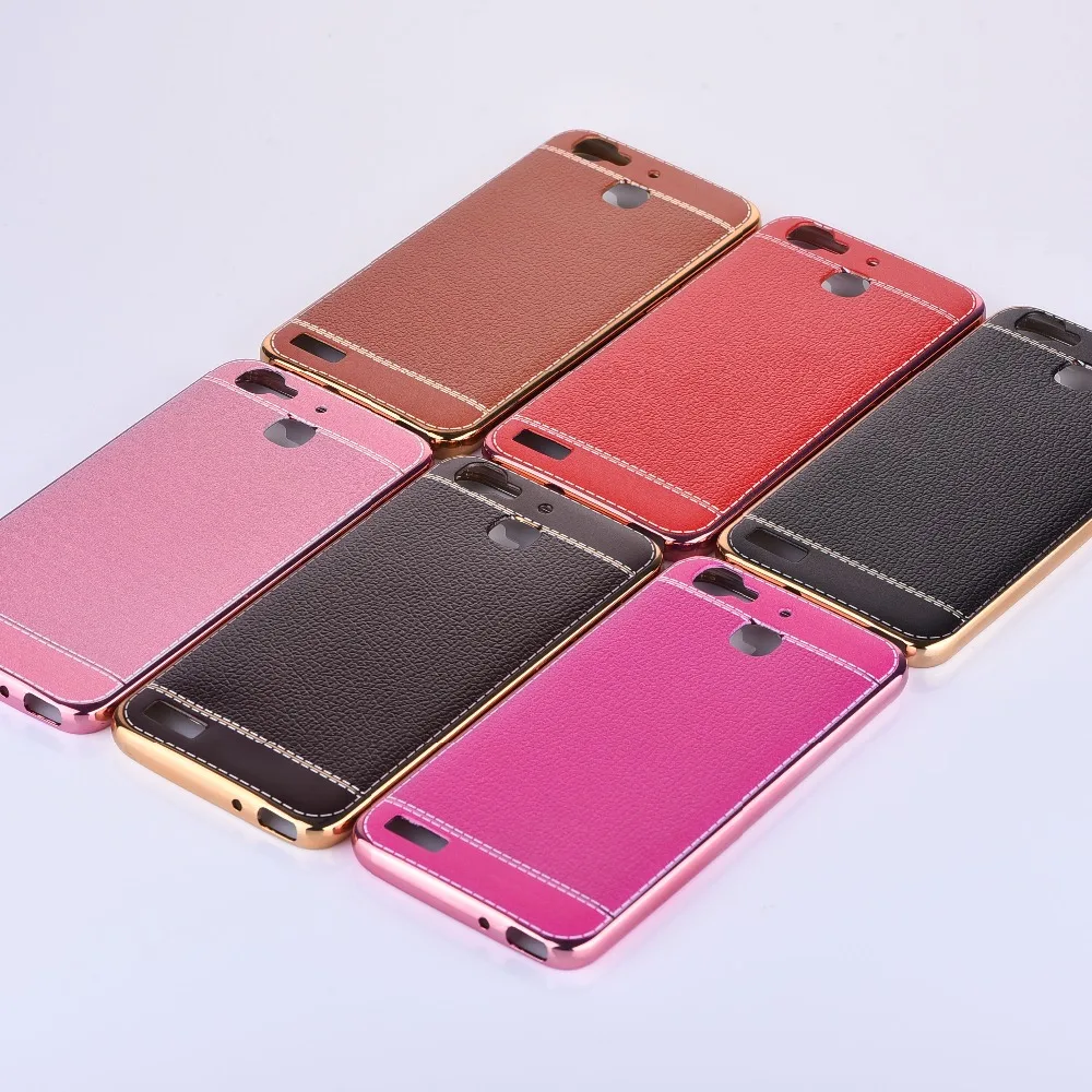 Litchi Texture 5.0For Huawei Gr3 Case For Gr 3 Enjoy 5S Cell Phone Back Cover |
