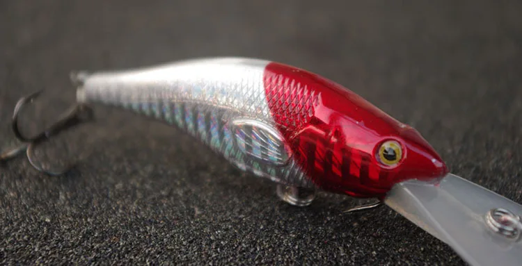 

Quality Fishing Lures 9cm 6g Deep Dive Minnow Bait Big Tongue Board Artificial Lure Hard Baits 1 Piece Sale