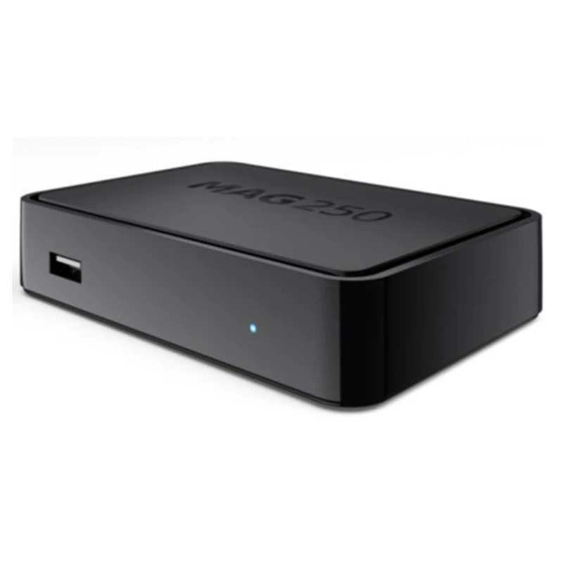 Mag250 IPTV android tv box linux 2.6.23 system set top Processor STi7105 RAM 256 Mb Mag 250 ipandroid not iptv account |