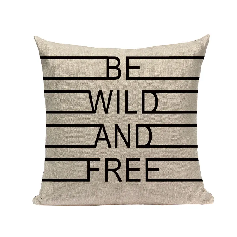 

Льняные наволочки Pumelo Tree с буквами