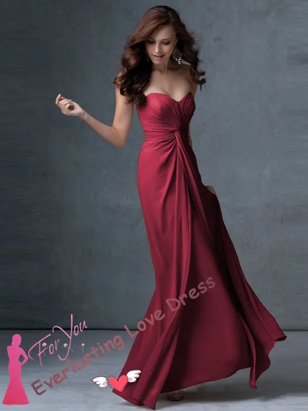 vestidos de fiesta 2014 Sexy Elegant Long Sleeveless Chiffon Sweetheart special occasion Prom plus size Dresses 23|size 12 prom dress|dress