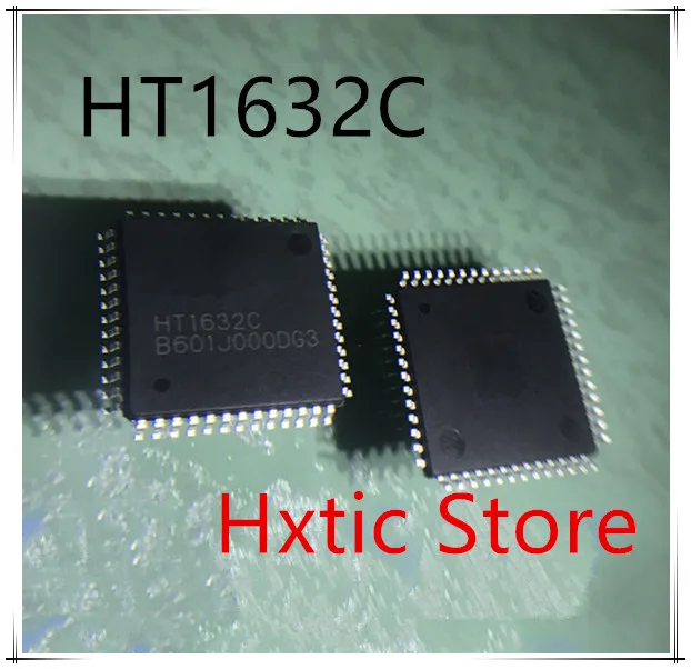 10 шт./лот HT1632 HT1632C LQFP52 светодиодный чип IC с точечной матрицей | Электроника