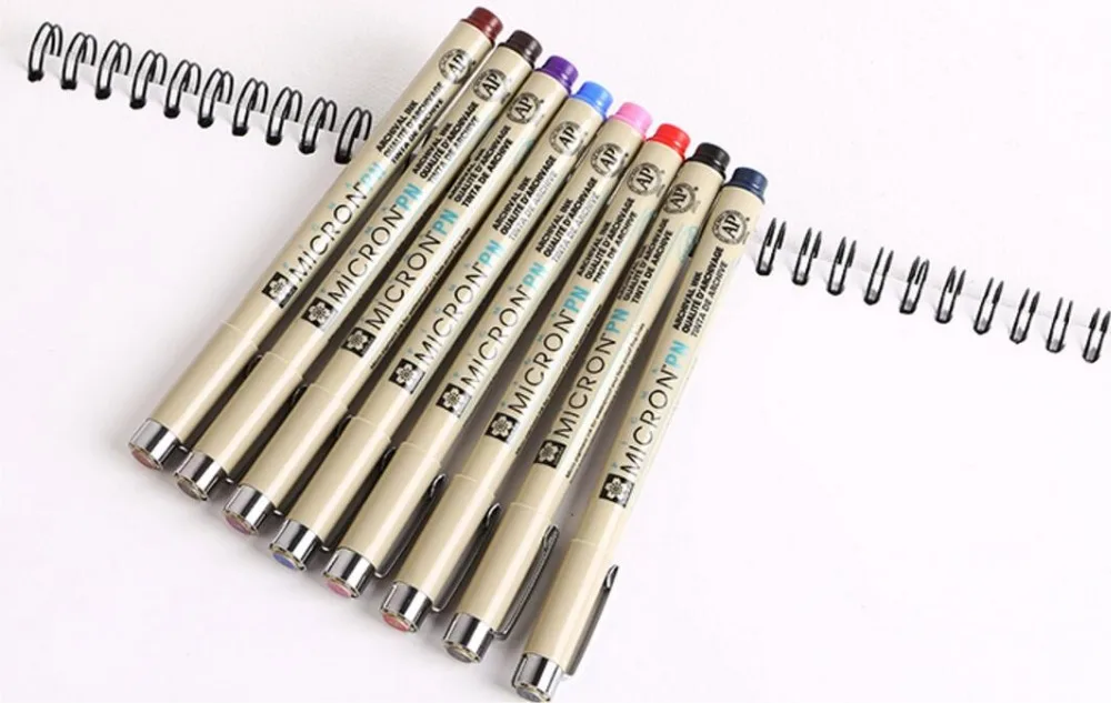 SAKURA Micron PN Pen PIGMA пластмассовая насадка водонепроницаемая устойчивая к выцветанию