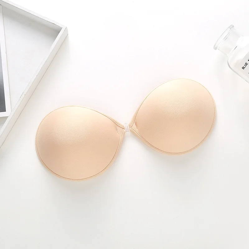 3cm Silicone Self-adhesive Stick On Gel Push Up Strapless Backless Invisible Bras For Wedding Party A/B/C/D