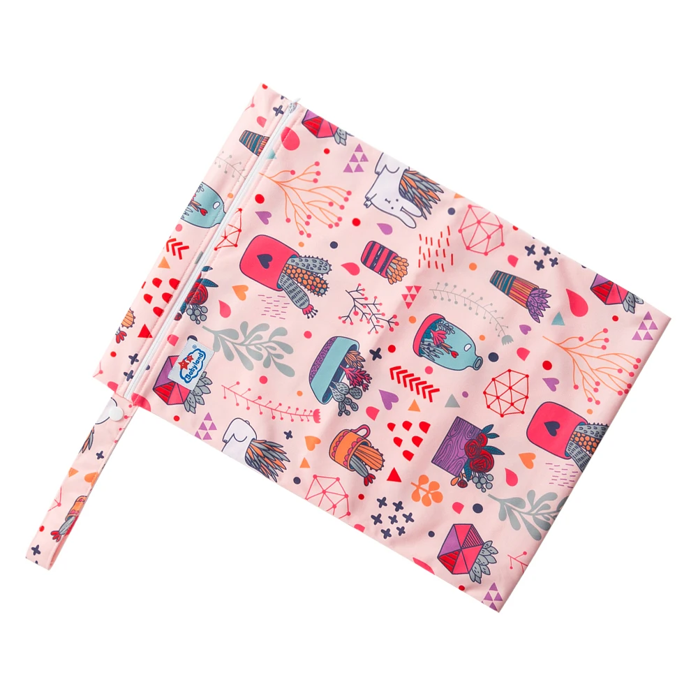 Babyland Wetbag молния влагоудерживающие сумки водонепроницаемая сумка для